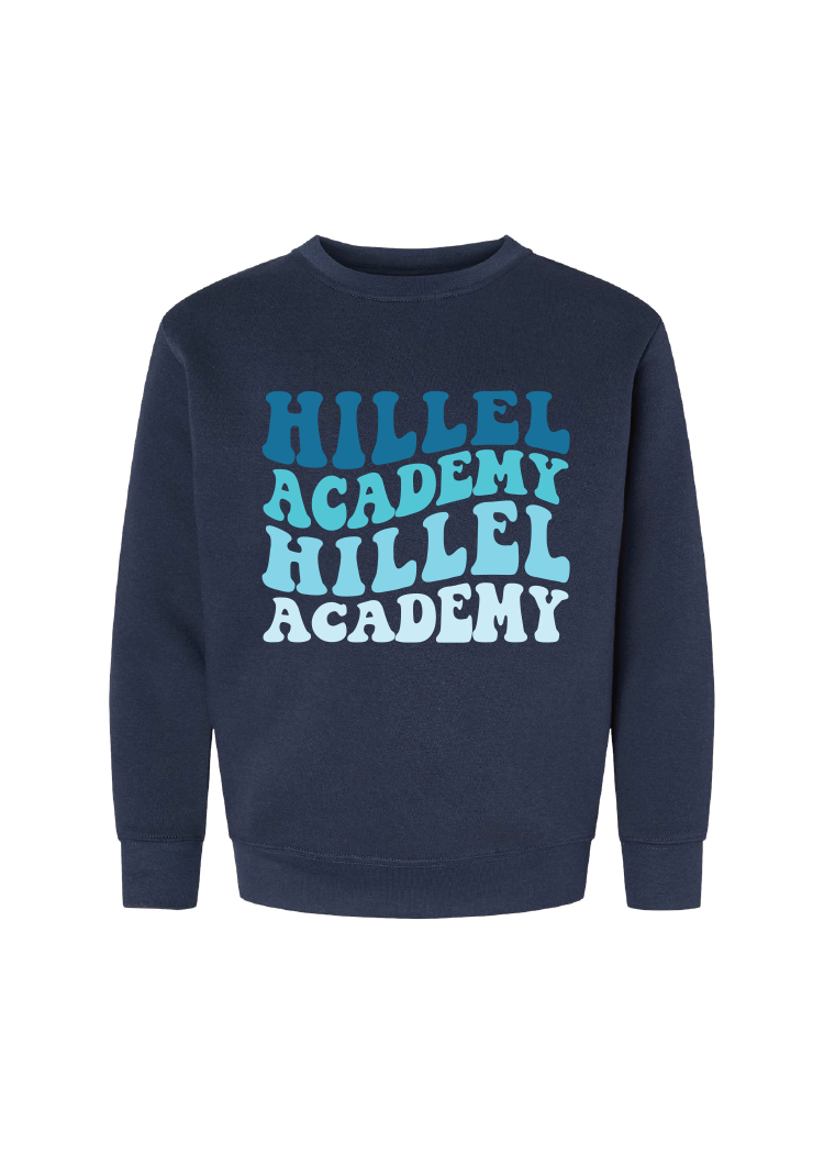 Hillel Academy - Youth Crewneck