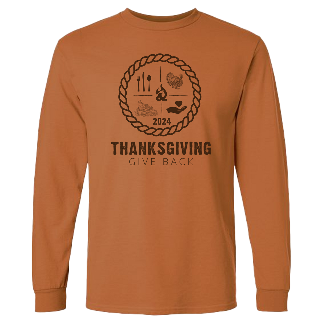 Thanksgiving Give Back 2024 Long Sleeve T-Shirt