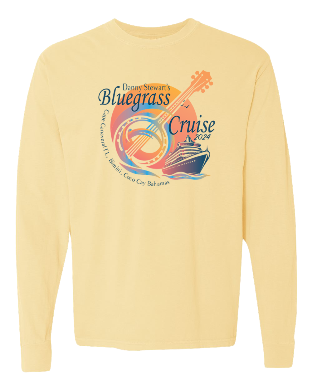 Bluegrass Cruise Long Sleeve Tshirt 2025!