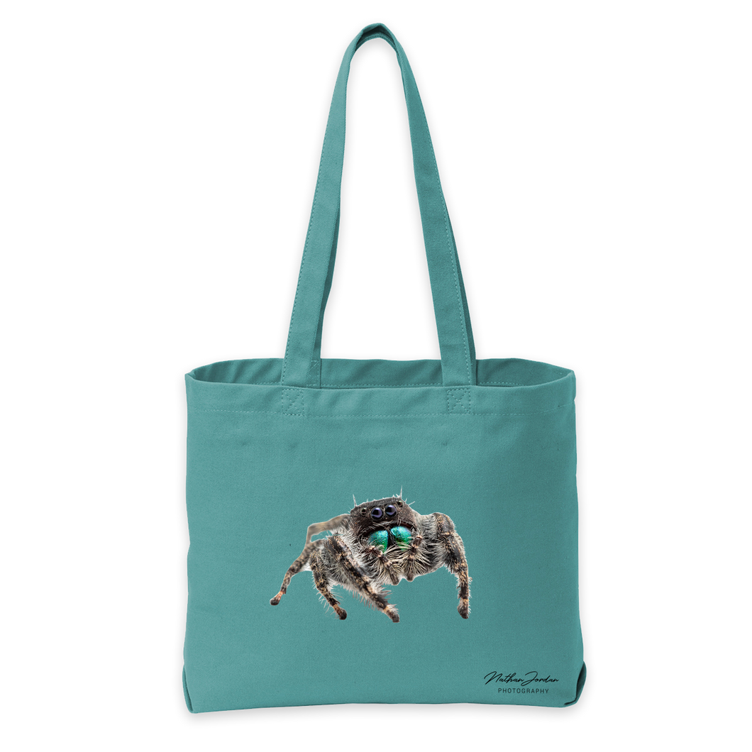 Nathan Jordan Photography - Jump Spider Tote Bag