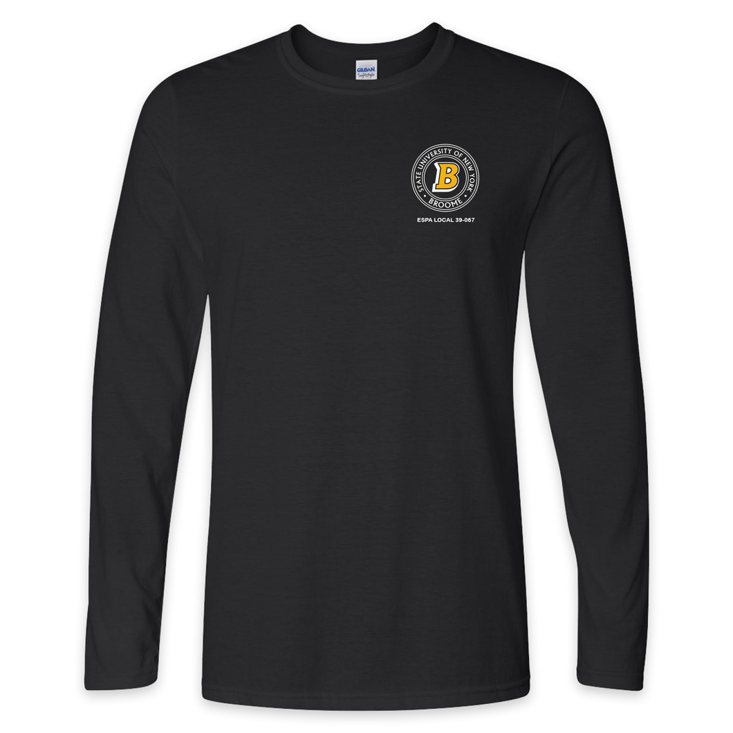 SUNY Broome Employee Softstyle Long Sleeve