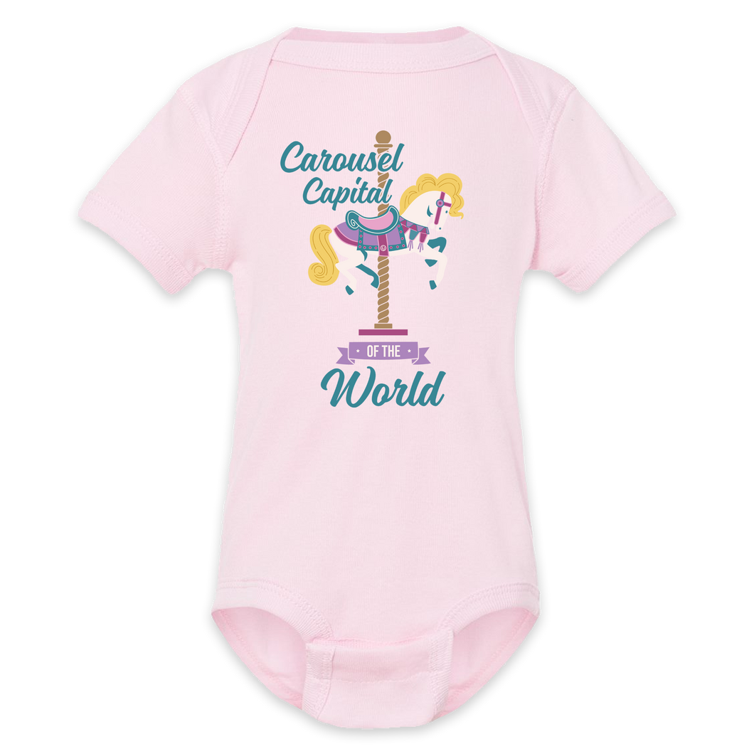 Carousel Capital of the World Onesie