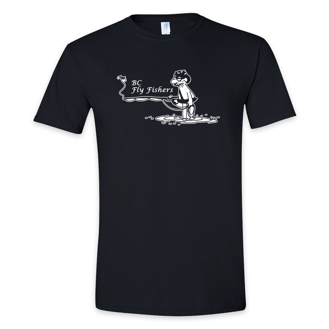 BC Fly Fishers Softstyle Tshirt - Full Front Design