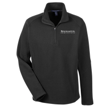 Load image into Gallery viewer, BU Admissions Devon &amp; Jones Adult Bristol Sweater Fleece Quarter-Zip Embroidered Logo
