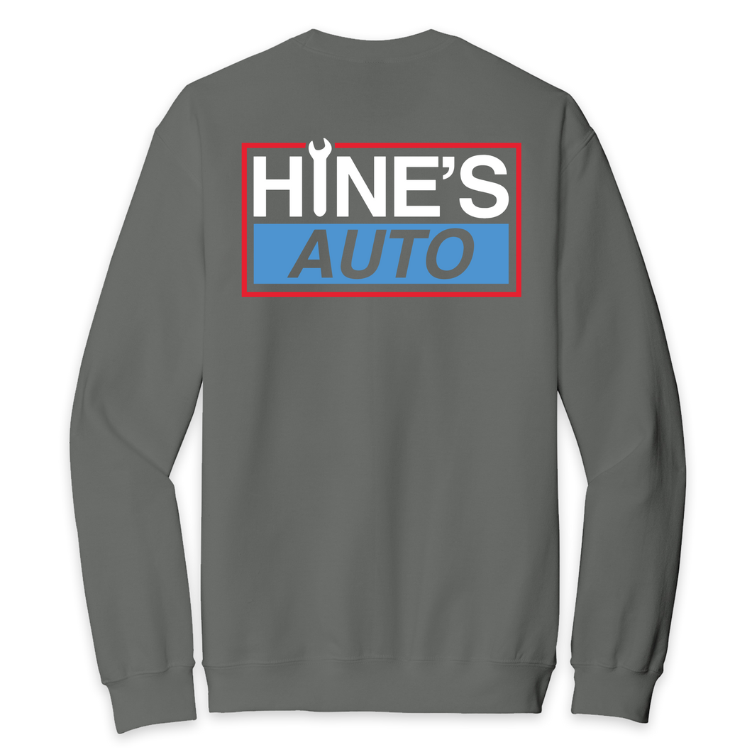 Hine's Auto TALL Crewneck Sweatshirt