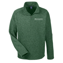 Load image into Gallery viewer, BU Admissions Devon &amp; Jones Adult Bristol Sweater Fleece Quarter-Zip Embroidered Logo
