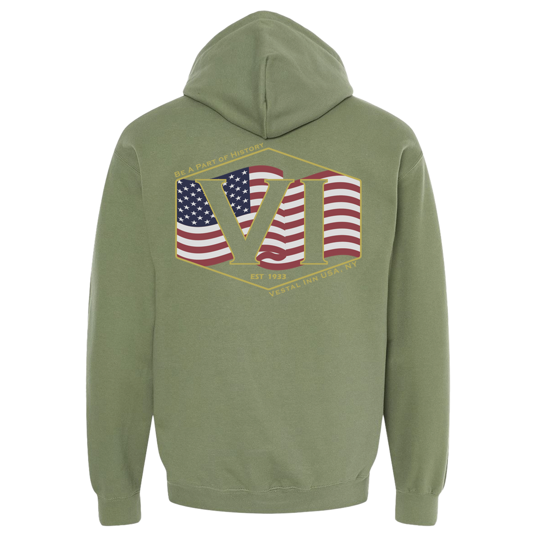 Vestal Inn USA HOODIE - Choose Your Color!