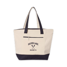 Load image into Gallery viewer, Silver Lake Zippered Tote

