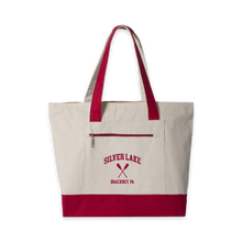 Load image into Gallery viewer, Silver Lake Zippered Tote
