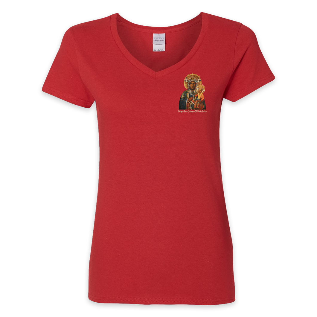 Angel Peer Support Ministries - Ladies Vneck