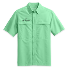 Load image into Gallery viewer, BC Fly Fishers UV Daybreak Button Down Tshirt
