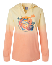 Load image into Gallery viewer, Bluegrass Cruise Ladies Ombre Hoodie 2025!
