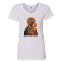 Load image into Gallery viewer, Angel Peer Support Ministries - Ladies Vneck Full Front
