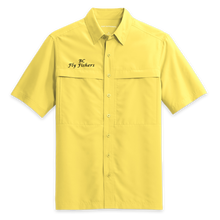 Load image into Gallery viewer, BC Fly Fishers UV Daybreak Button Down Tshirt
