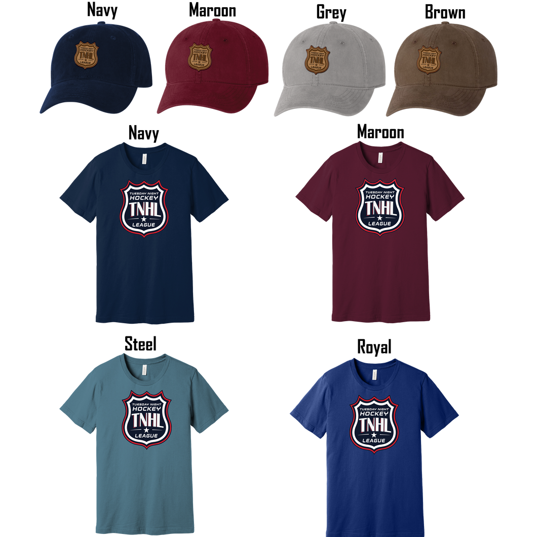 Tuesday Night Hockey League - Hat & Tee Bundle! (Choose Your Color!)