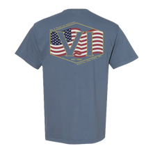 Load image into Gallery viewer, Vestal Inn USA Tshirt - Blue Jean
