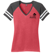 Load image into Gallery viewer, AVRE Women&#39;s Game V-Neck Tee
