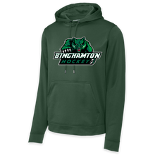 Load image into Gallery viewer, BU Club Hockey Player Sport-Tek® Sport-Wick® Fleece Hoodie
