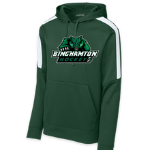 Load image into Gallery viewer, BU Club Hockey Player Sport-Tek® Sport-Wick® Fleece Hoodie
