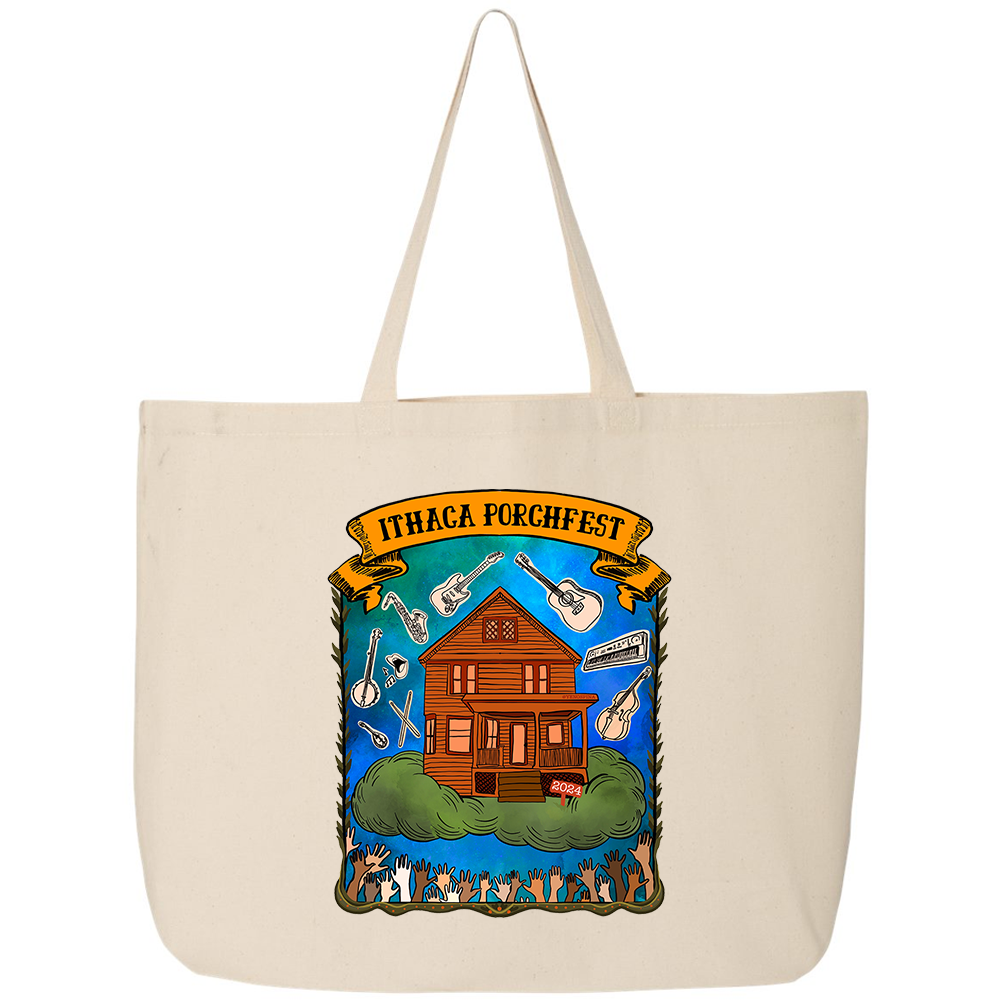 Ithaca Porchfest 2024 - Tote Bag