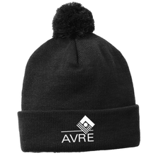 Load image into Gallery viewer, AVRE Beanie with Pom Pom
