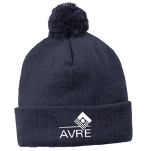 Load image into Gallery viewer, AVRE Beanie with Pom Pom
