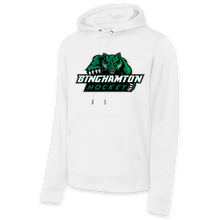 Load image into Gallery viewer, BU Club Hockey Player Sport-Tek® Sport-Wick® Fleece Hoodie
